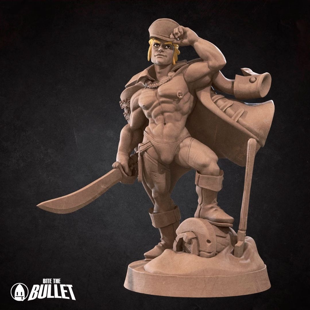 Ken Sawyer the Exotic Marine (Pinup)