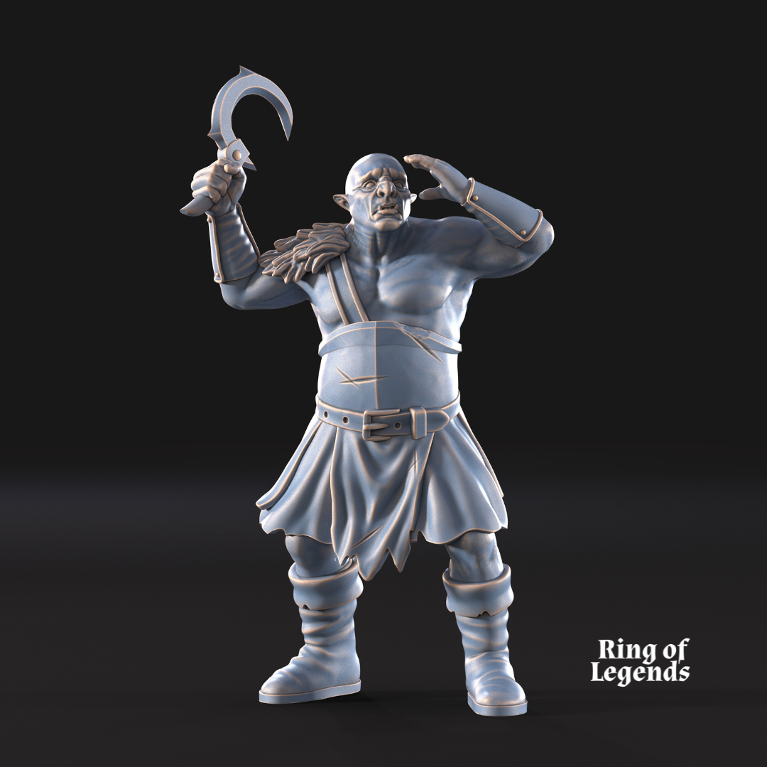 2x Shall & Krot. Capitanes orcos - Merodeadores de Fellmount