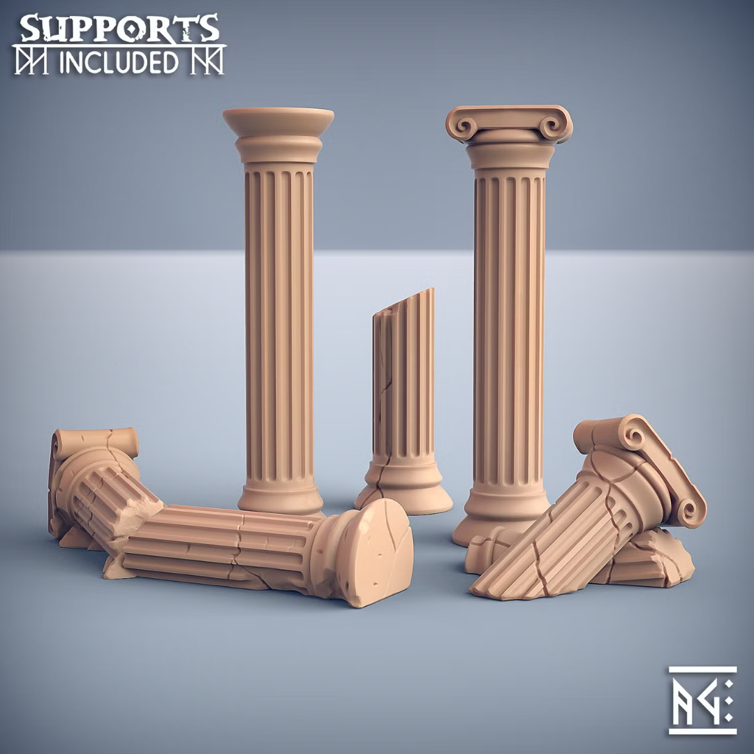 Labyrinth Order - Minoc Columns (5 Pieces)