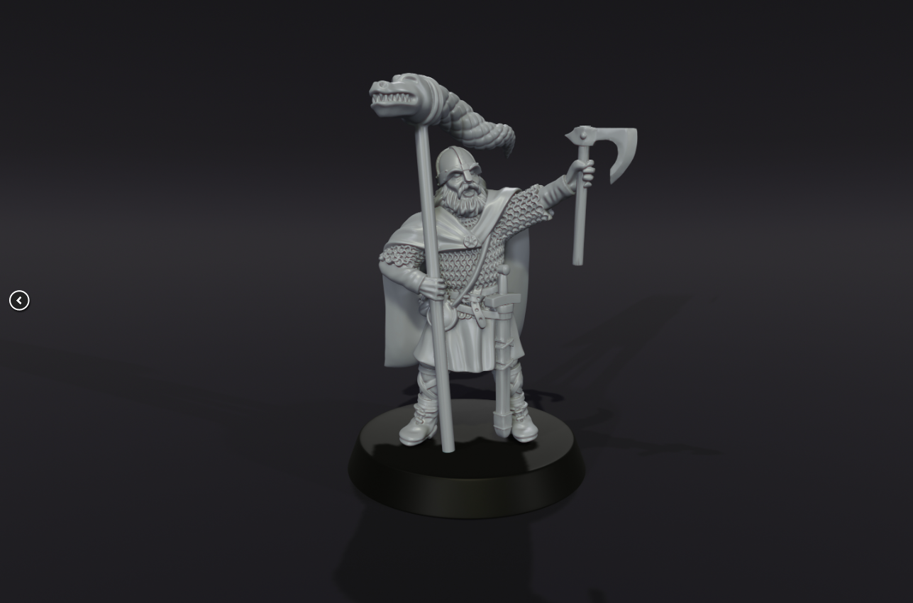 Saxon Banner Bearer