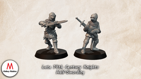 Late 14th Century Knights Half-Swording