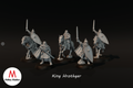 King Hrothgar (armoured and unarmoured Foot and mounted)