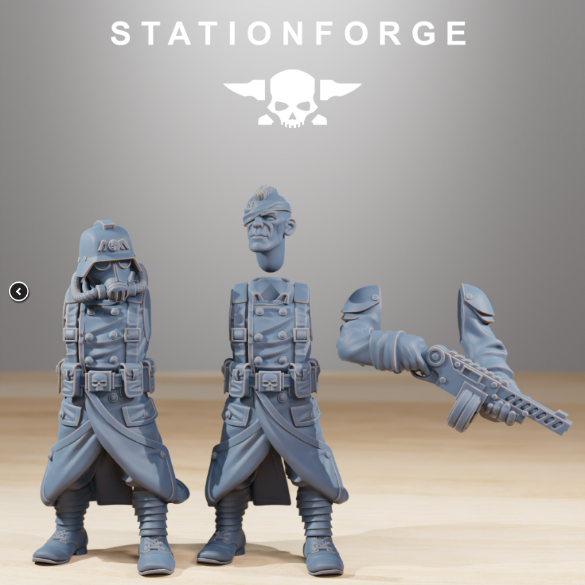 GrimGuard Combatants