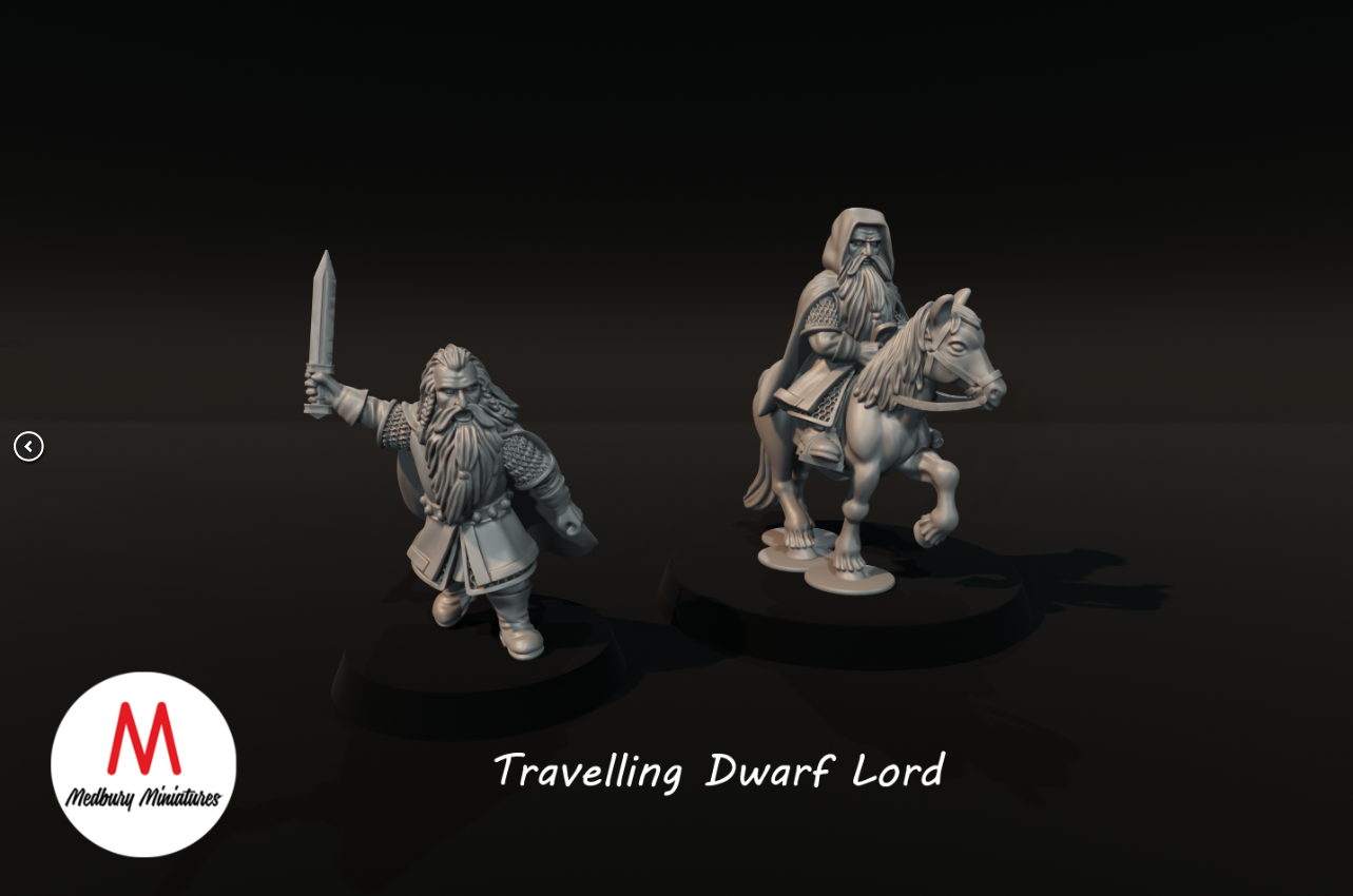 Travelling Dwarf Lord F/M