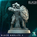 Sons of Hellas - Black Hoplite with Shield 2