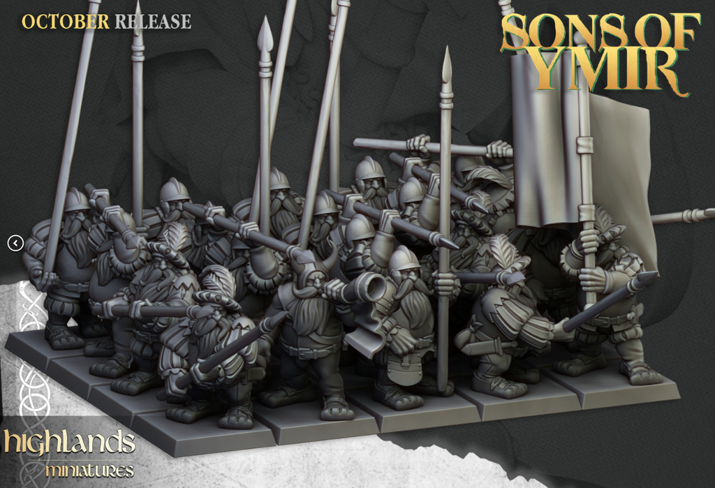 Dwarf Pikemen Unit