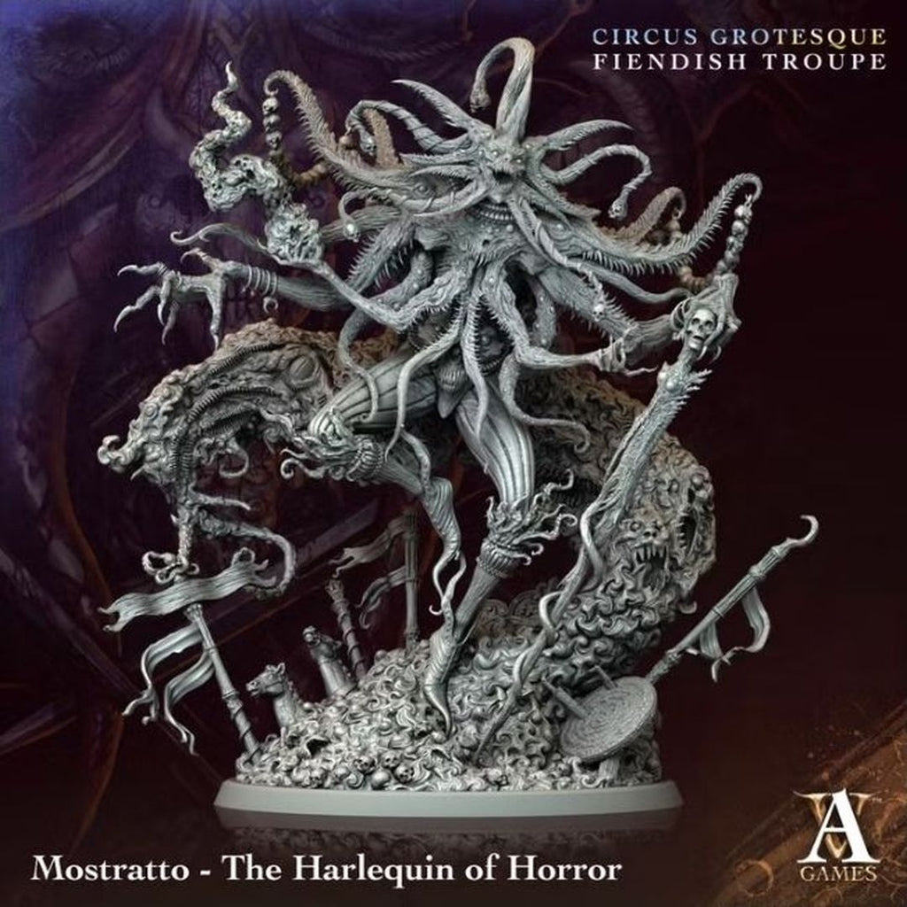 Circus Grotesque - Mostratto - The Harlequin of Horror