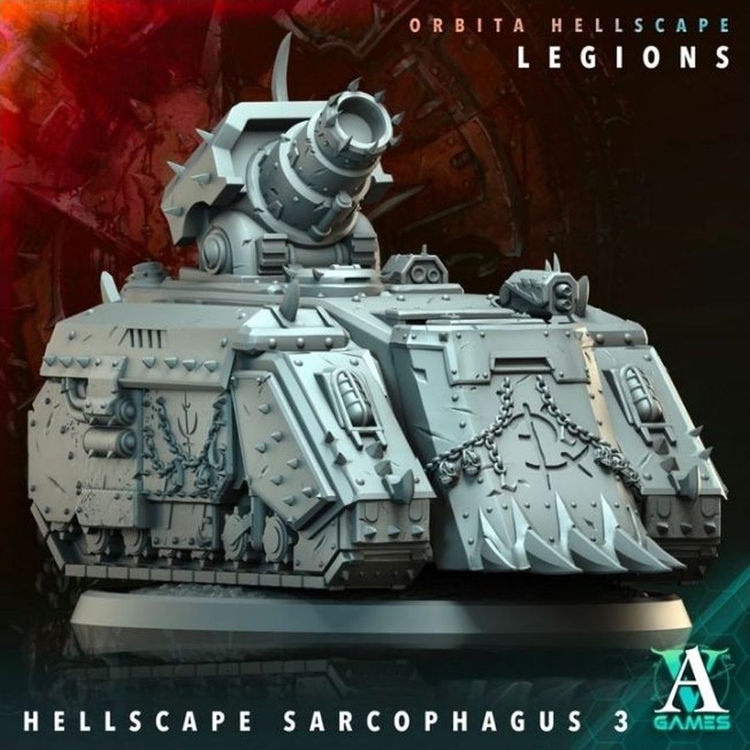 Orbita Hellscape - Hellscape Sarcophagus 3