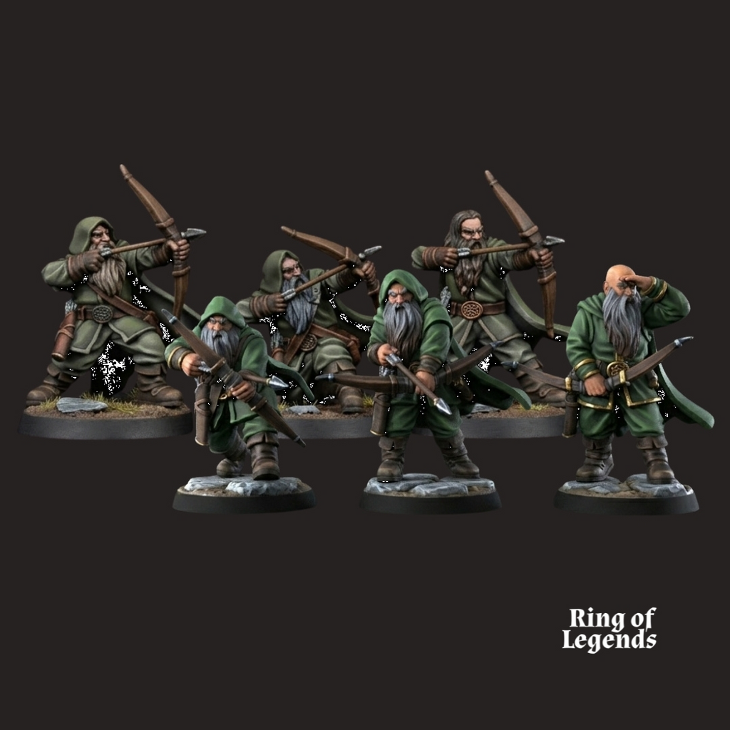 6x Kalak Bow Rangers - Kalak Dwarves