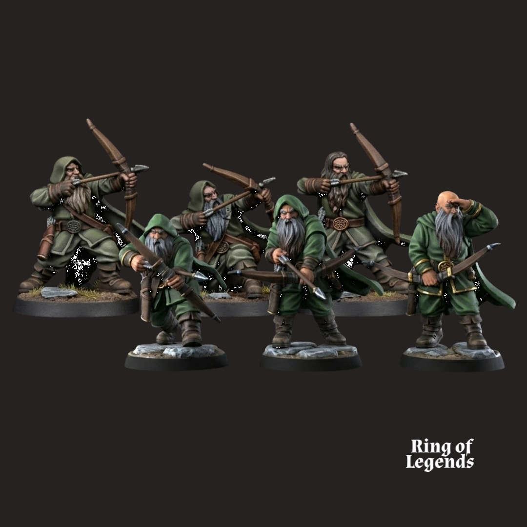 6x Kalak Bow Rangers - Kalak Dwarves