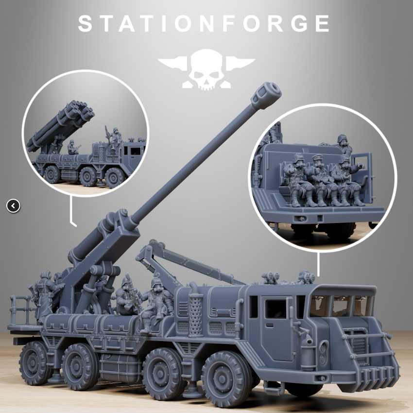 GrimGuard Artillery Vehicle