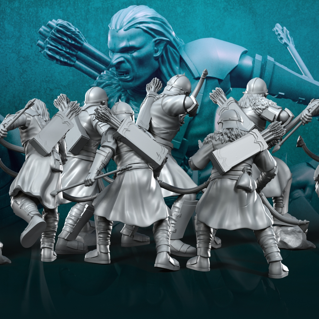 6x Regular Tracker Orcs (archers)