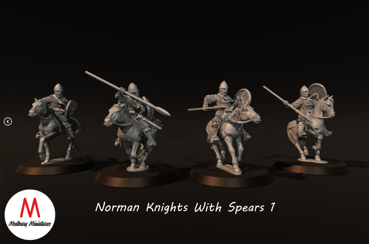 Norman Knights With Spears 1