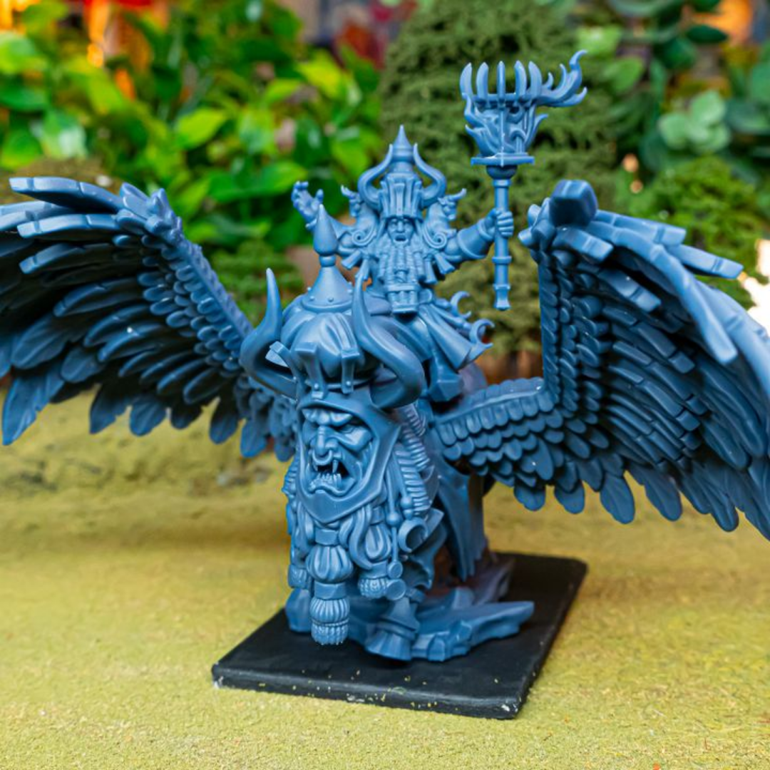 Gran Hechicero de Marduk sobre Lammasu