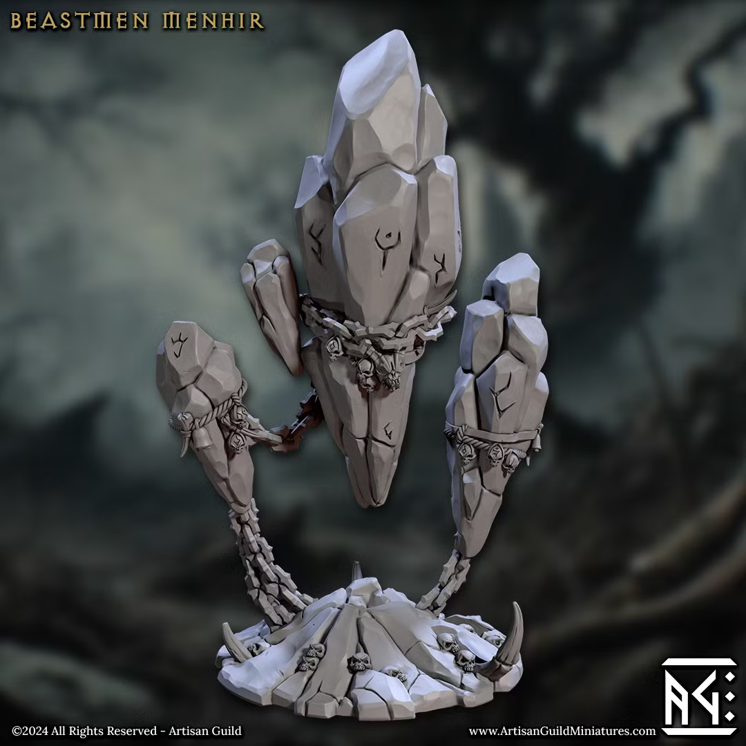 Beastmen Menhir (3 Pieces)