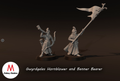 Gwyrdgalas Hornblower And Banner Bearer