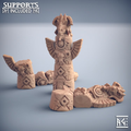 Dragonpeak Barbarians - Dragonpeak Totems (3 Pieces)
