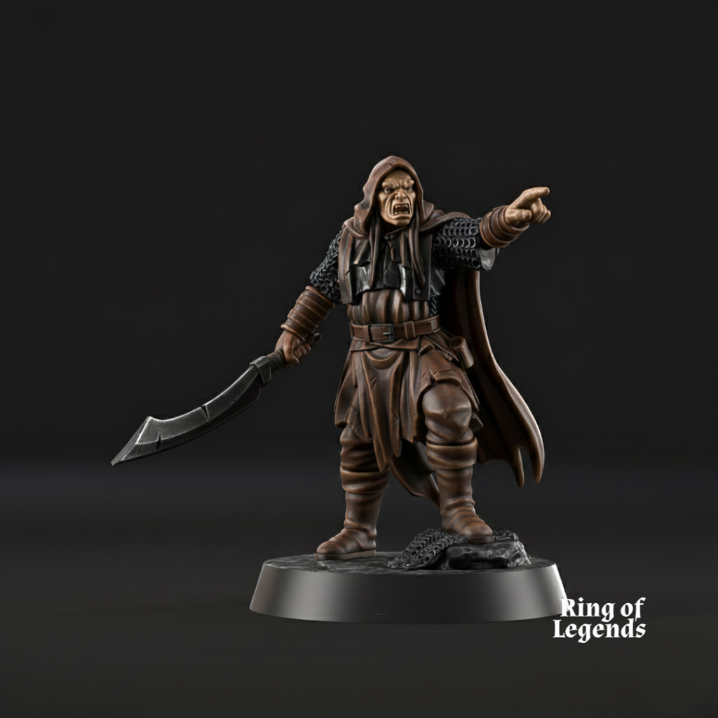 Bargrash a pie - Ciudad Oscura de Morlok