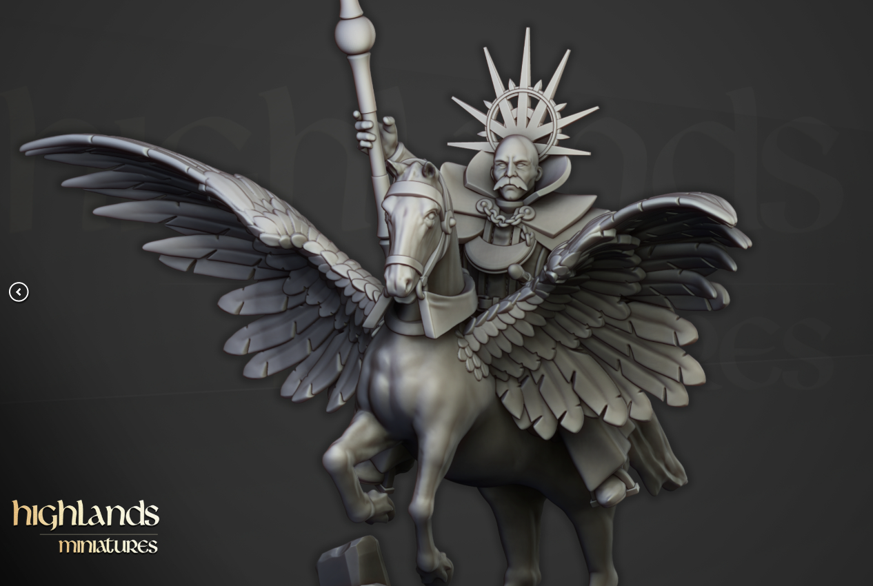 High Mage of Sunland on Pegasus