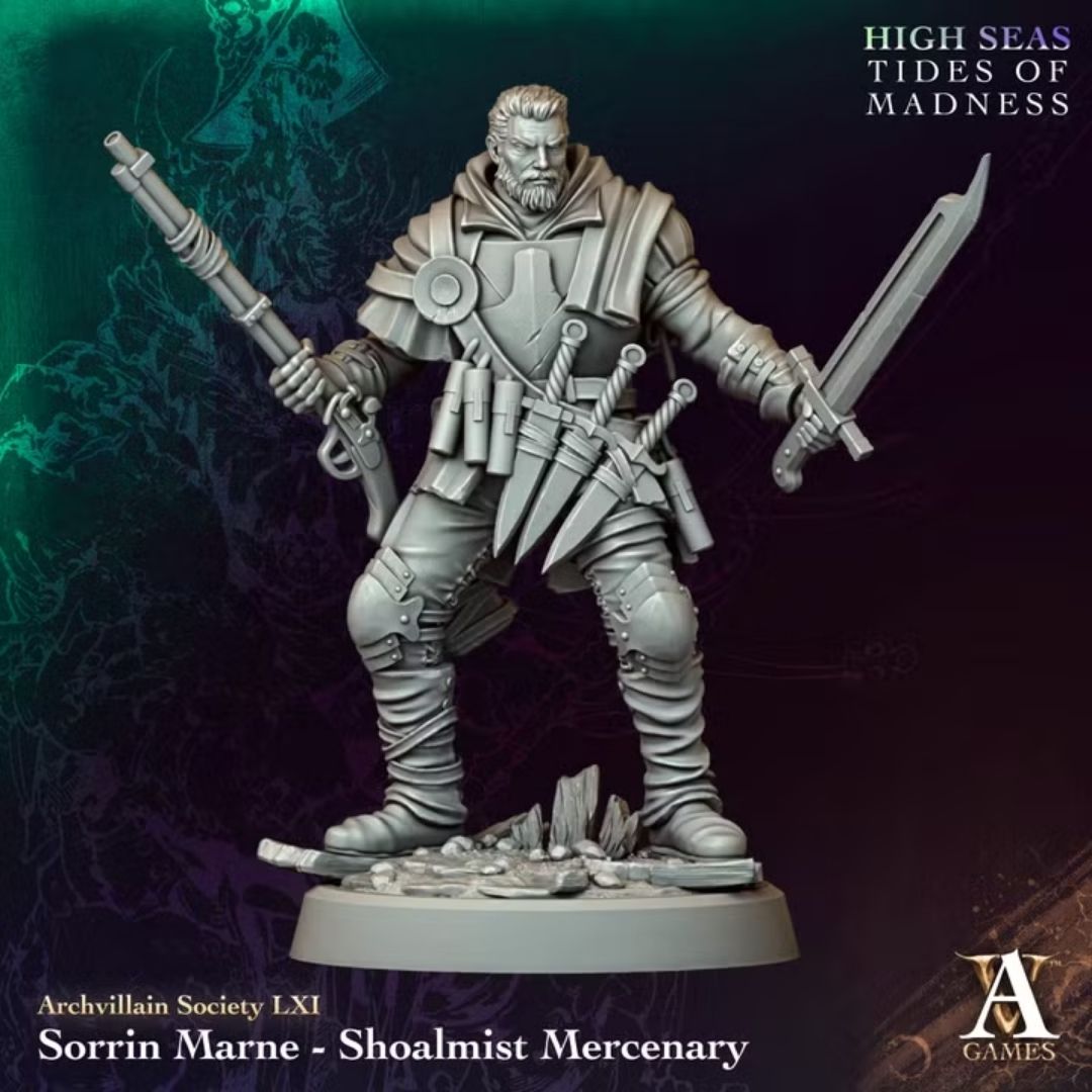 Tides of Madness - Sorrin Marne - Shoalmist Mercenary