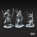 3x Rangers of Grey Castle (Spear and Bow)
