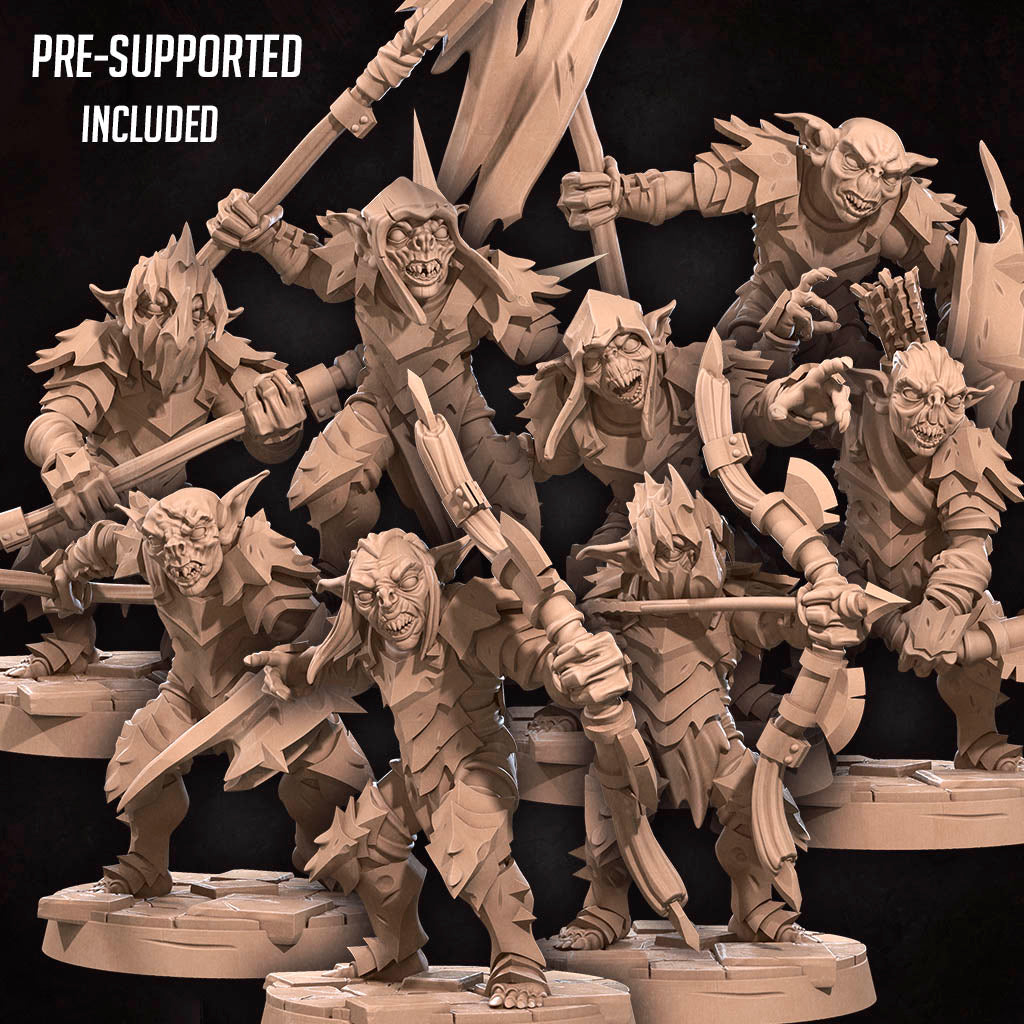 Moria Orcs - 8 Modelle