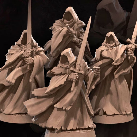 Bullet Rings - Dark Wraiths (4 Minis)