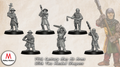 14th Century Men At Arms With Two Handed Weapons