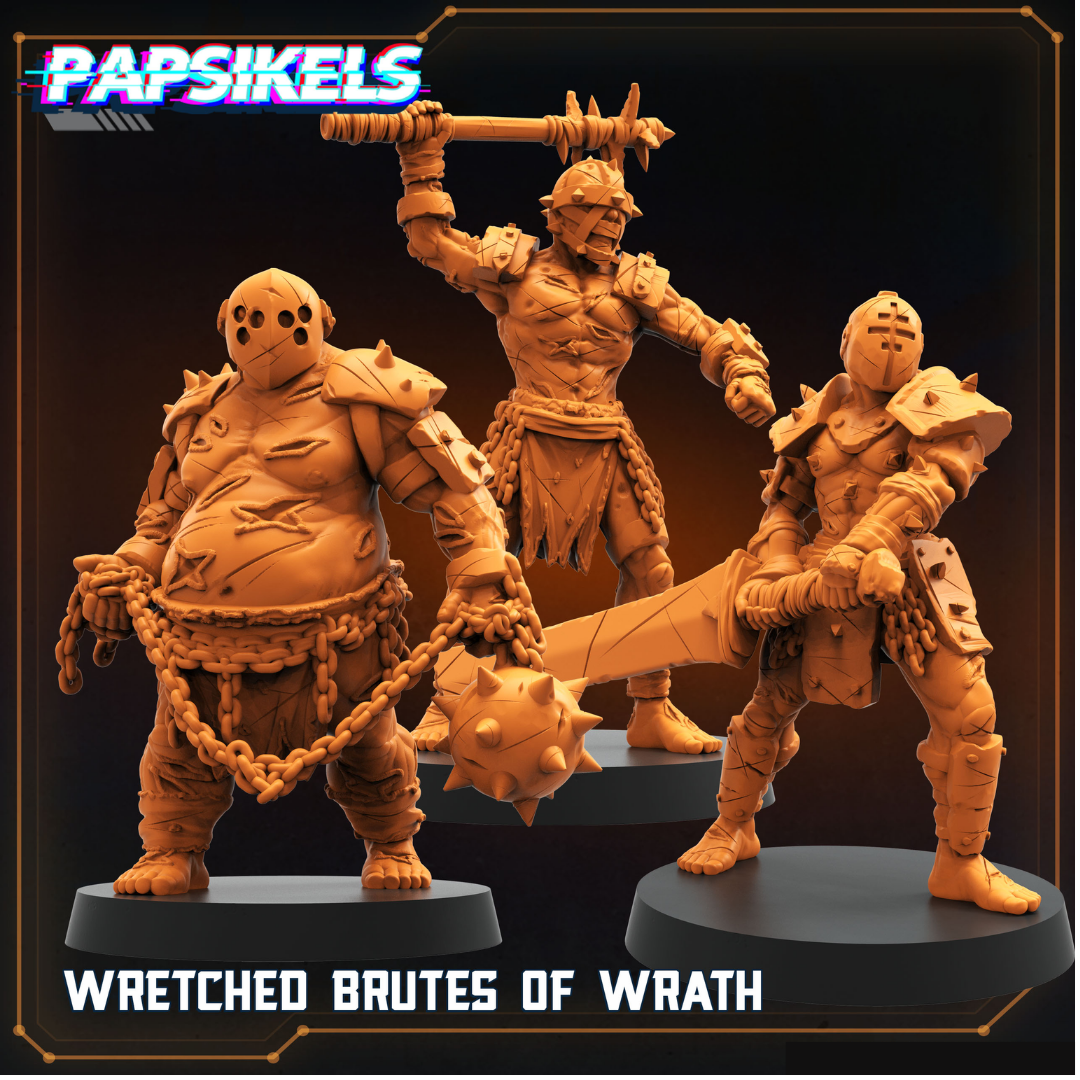 Wretched Brutes of Wrath (3 Minis)