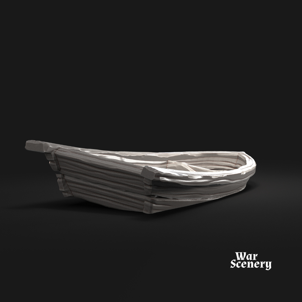 2x Zerstörtes Boot | Szenerie