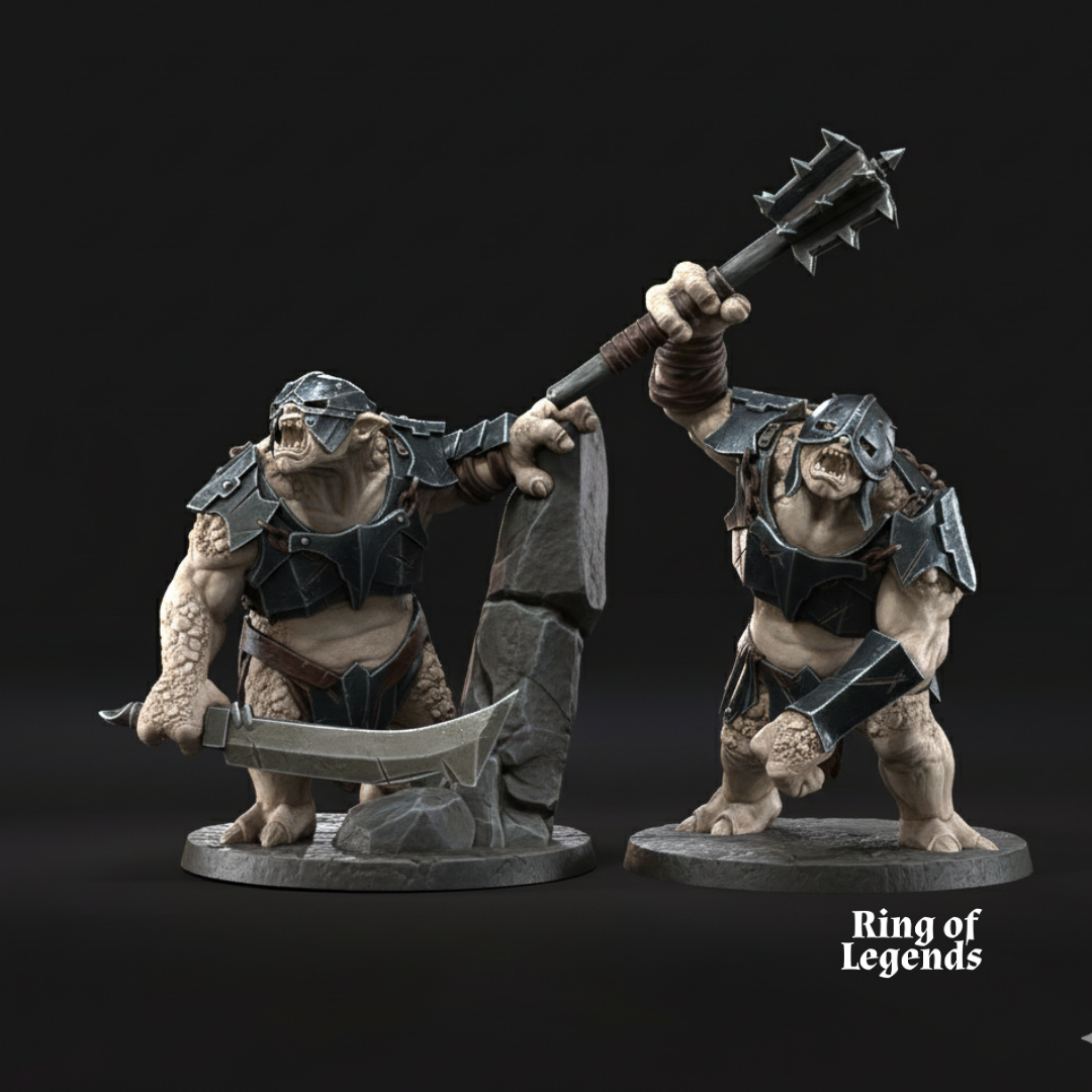 2x Trols Morlok - Ciudad Oscura de Morlok