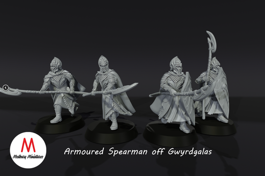 Armoured Spearman off Gwyrdgalas