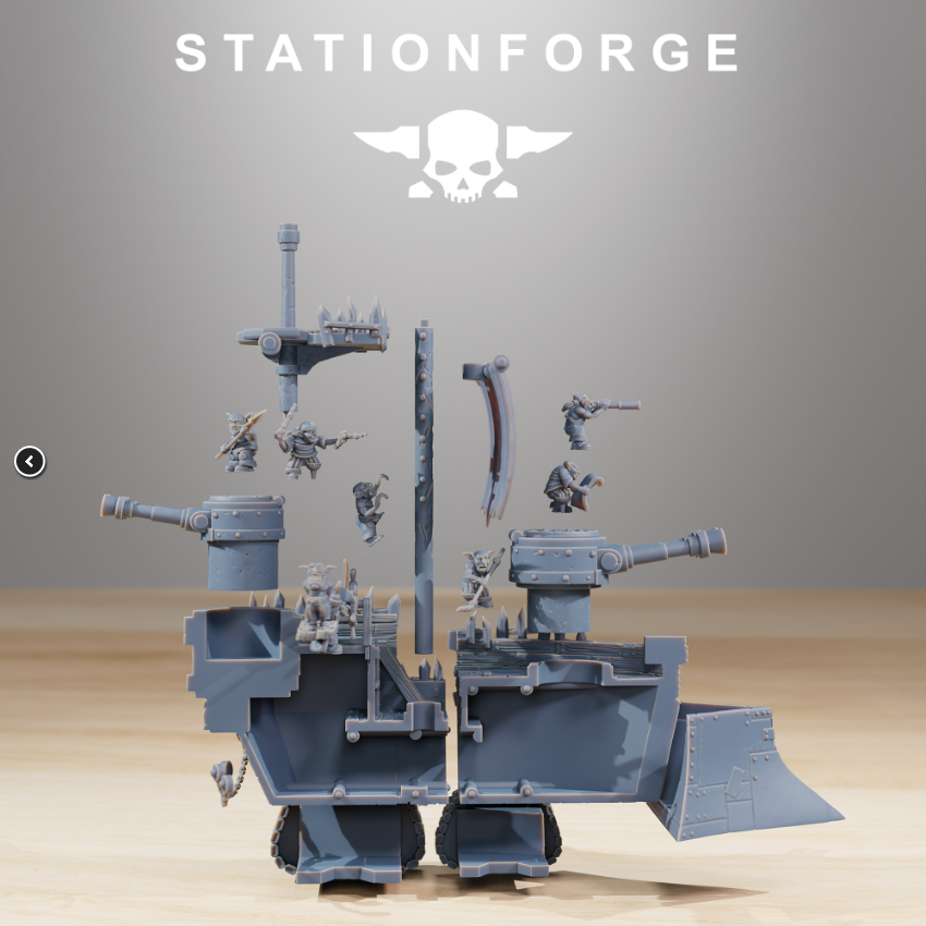 Gobs Short Pearl Battle Ship