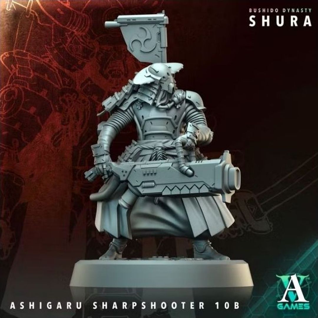 Bushido Dynasty - Ashigaru Sharpshooter 10B