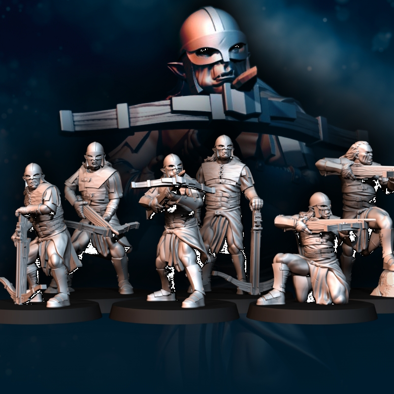6x Blood-handed orcs with crossbow
