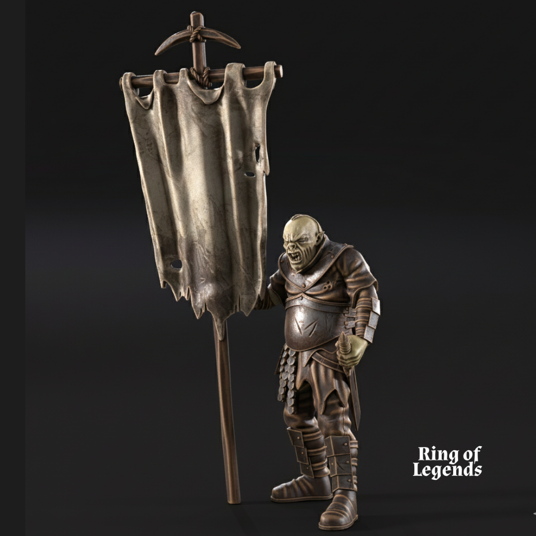 2x Morlok Banners - Ciudad Oscura de Morlok