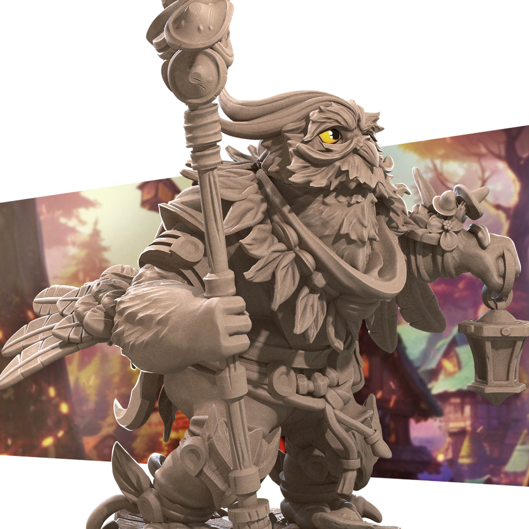 Owlfolk Druid