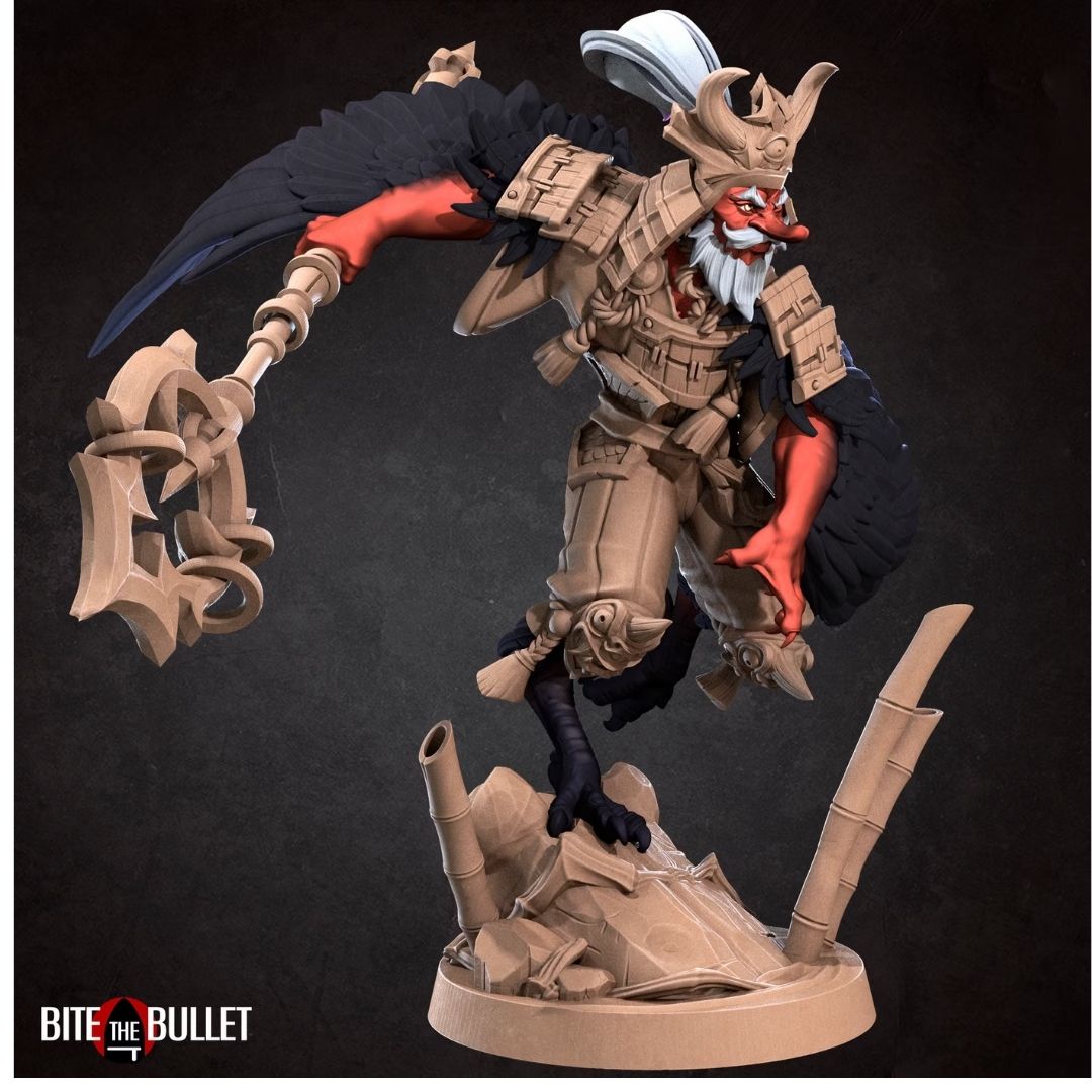 Japanese Town - Tengu the Exiled Monk
