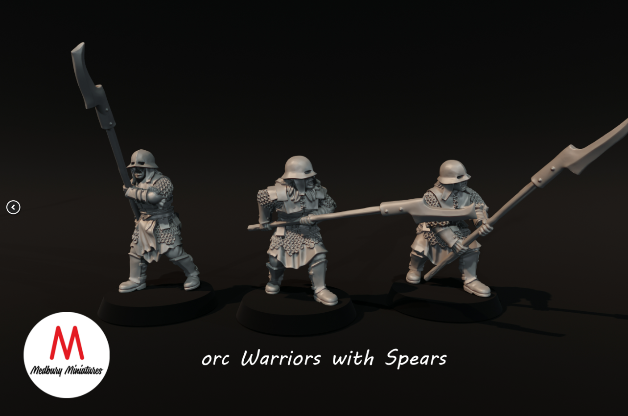 orc Warriors with Spears
