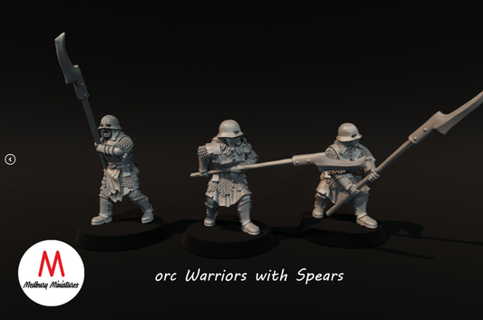 orc Warriors with Spears