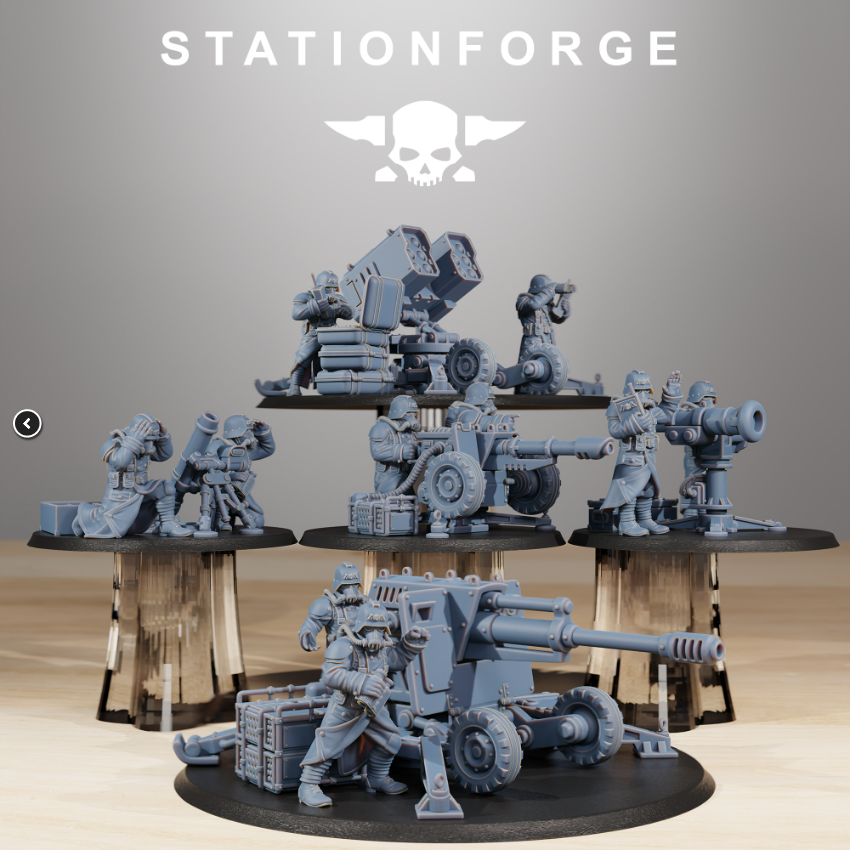 GrimGuard Battle Weapons