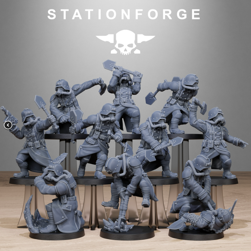 GrimGuard Shovel Fighter