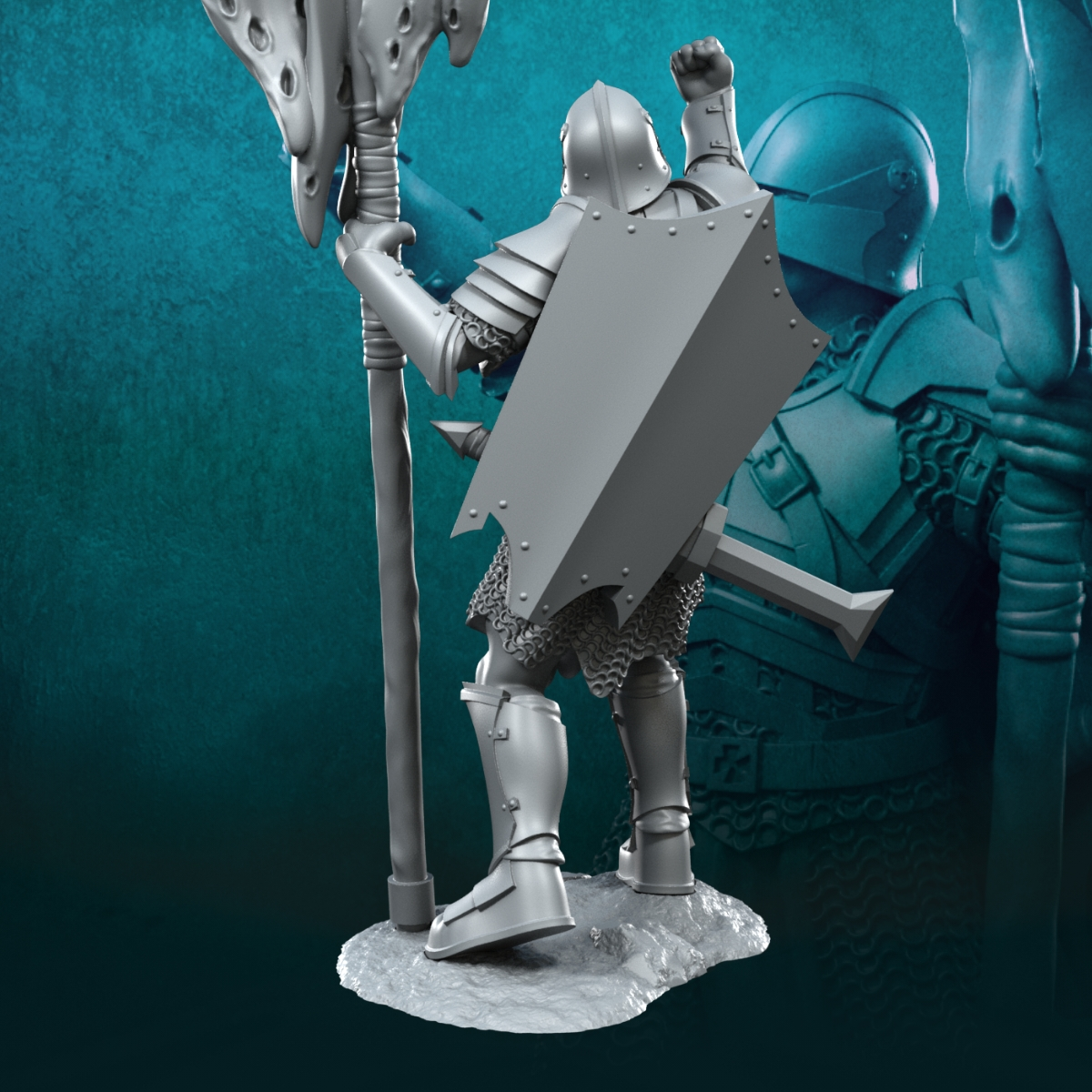 New Blood-Handed Banner Pose