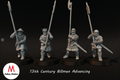13th Century Billmen advancing