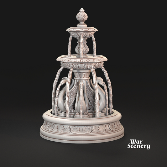 Swan Fountain - Scenery