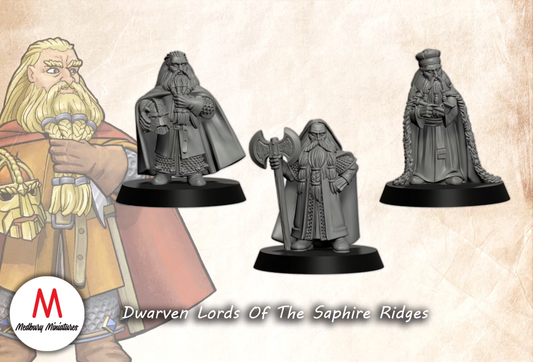 Dwarven Lords Of The Saphire Ridges