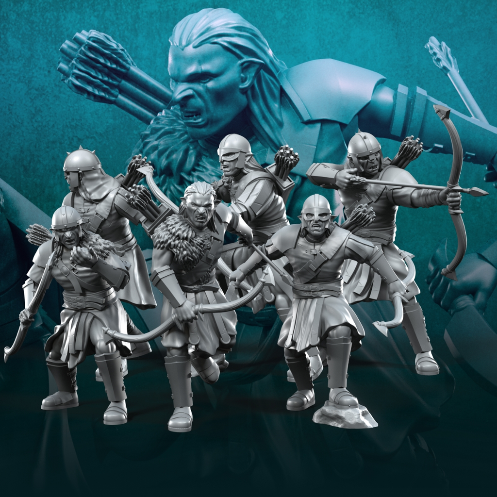 6x Regular Tracker Orcs (archers)