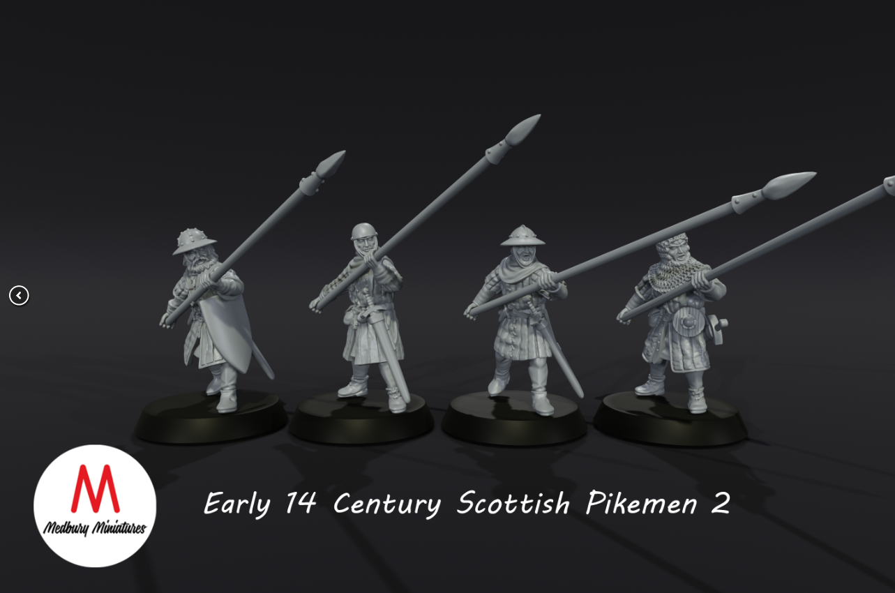 14th Century Scottish Pikemen 2
