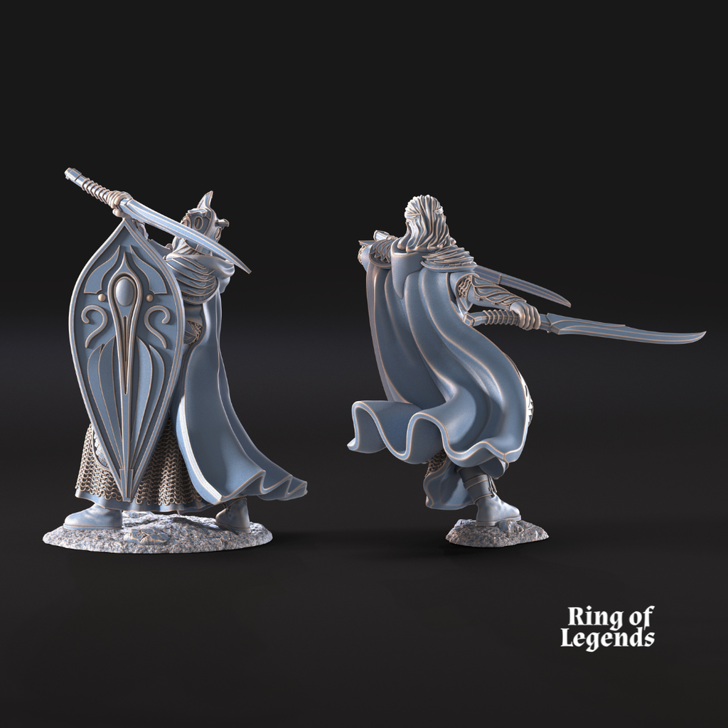 Golorin y Rommul - Elfos galanthir
