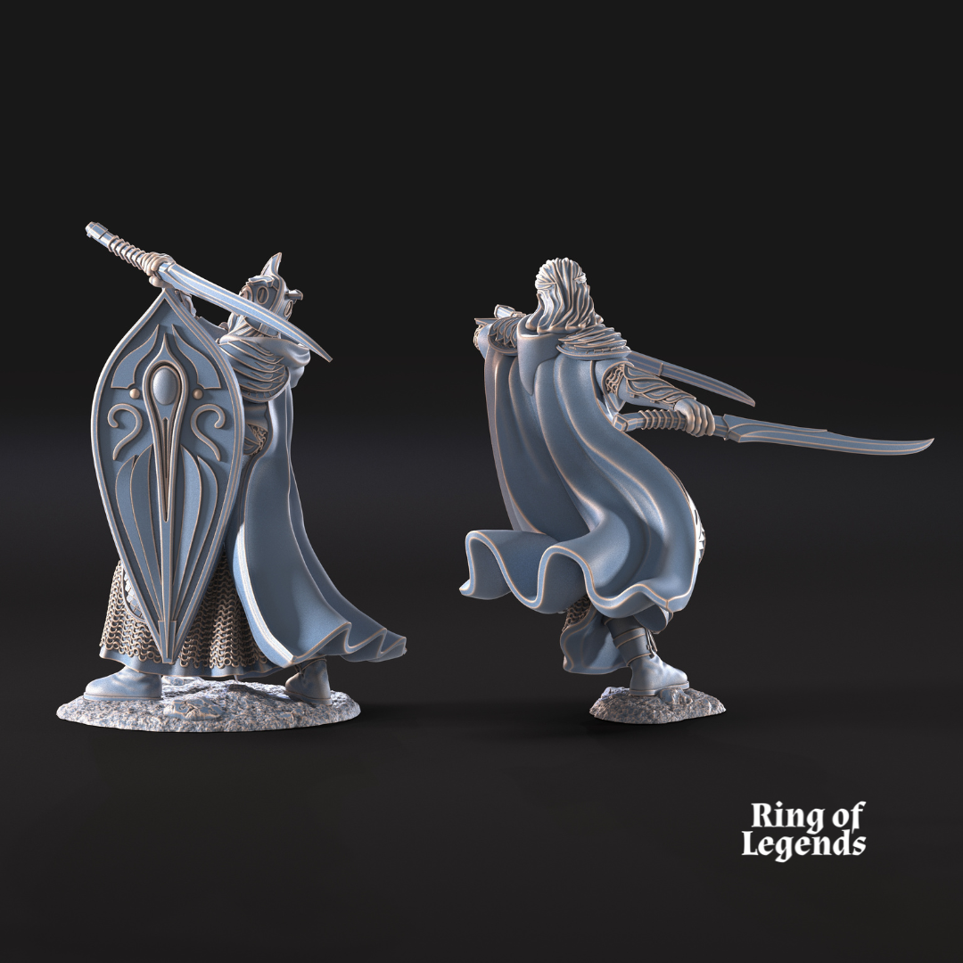Golorin y Rommul - Elfos galanthir